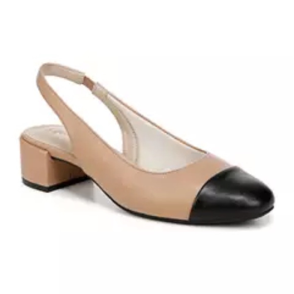 LifeStride Becoming low slingback heels. Size 9.5 M women LIKE NEW!